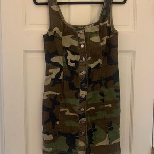 camo dress